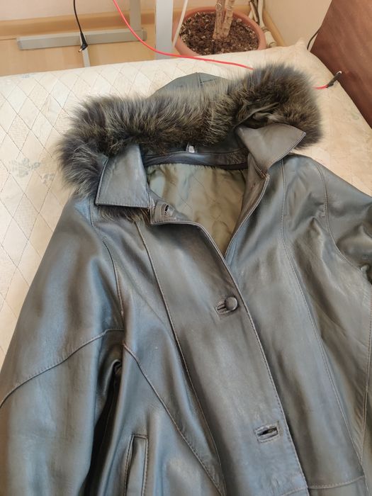 Кожено яке естествена кожа