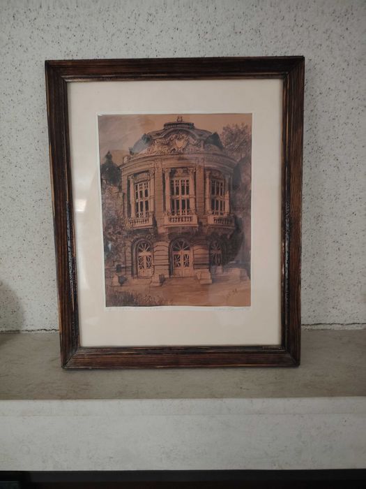 Авторска картина "Театърът" Варна