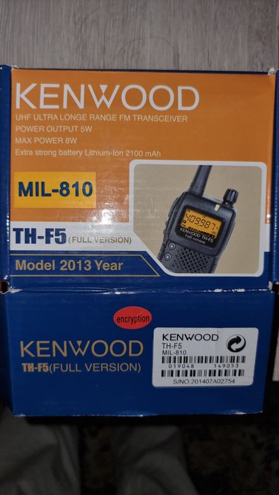 Рация Kenwood TH-F5/MIL-810