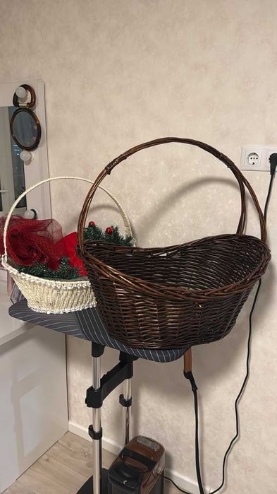 Корзина плетенная