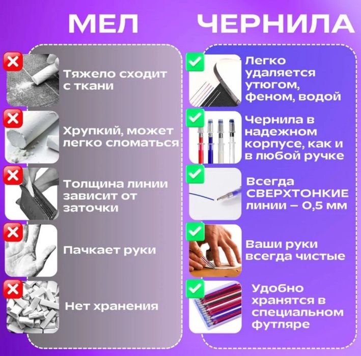 Термо стержни для Шитья.4 цвета.