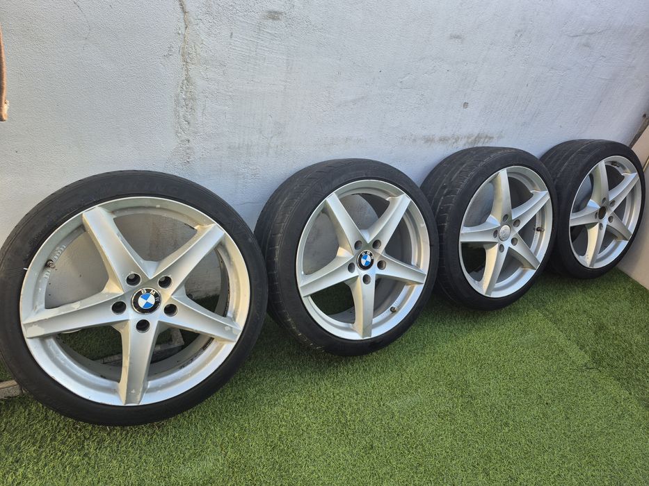 Jante BMW pe 18 anvelope iarnă 5F10 3 F30 1 F20 X1 X3  roti jenti