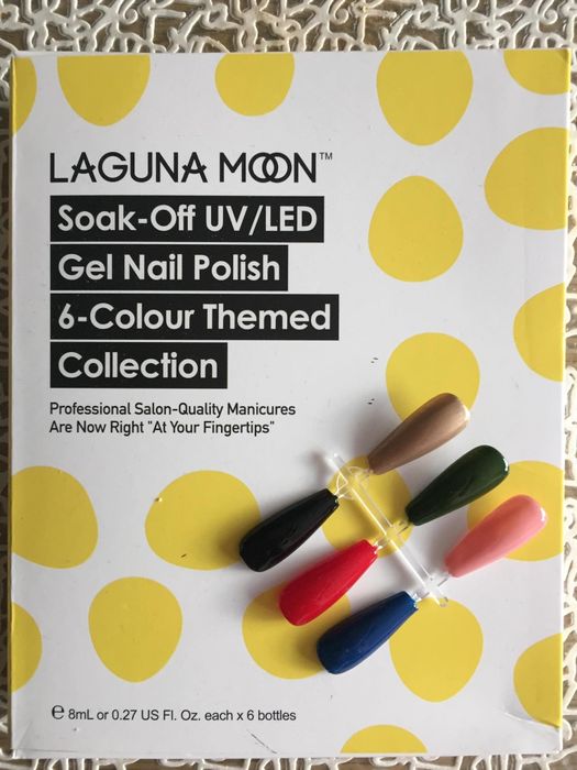 Комплект за маникюр 6 броя гел лакове -8 мл ( 5  различни комбинации )