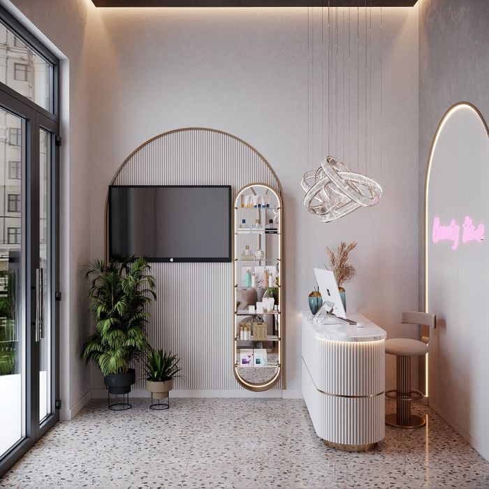 дизайнер интерьер салон красоты,  гўзаллик салони