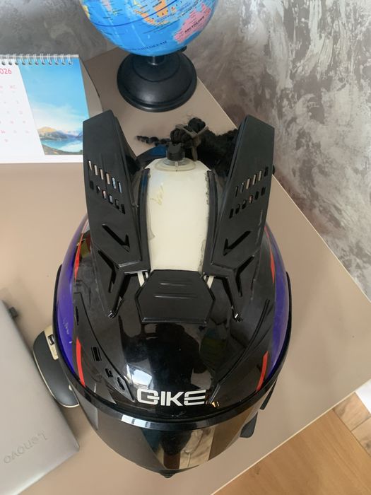 Продам шлем GIKE с гарнитурой