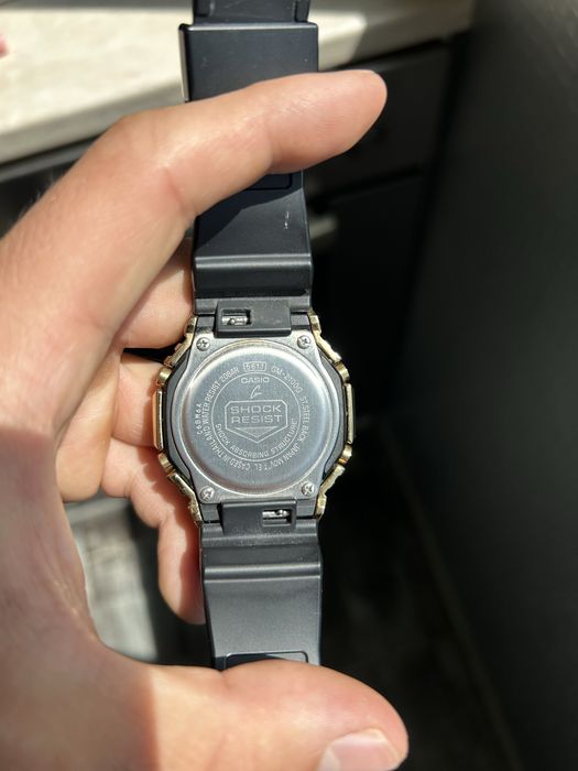 Часовник Casio G-Shock Black and Gold