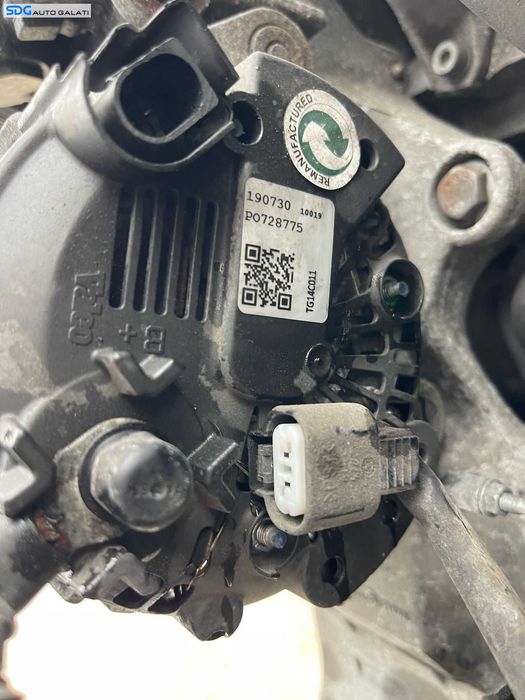 Alternator 140A Jeep Compass 2.0 TDI ECD ECE 2006 - 2016 Cod TG14C011 1800A066 [B4056]
