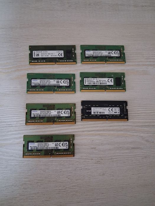 Оперативная память SO-DIMM DDR4 4 гб каждый