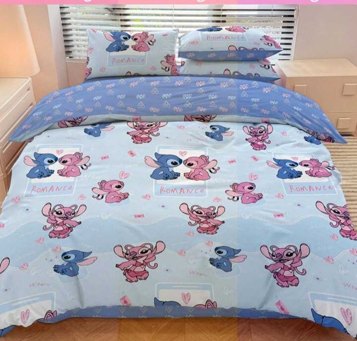 135/200 Комплект чаршаф и калъфка Лило и Стич Lilo and Stitch