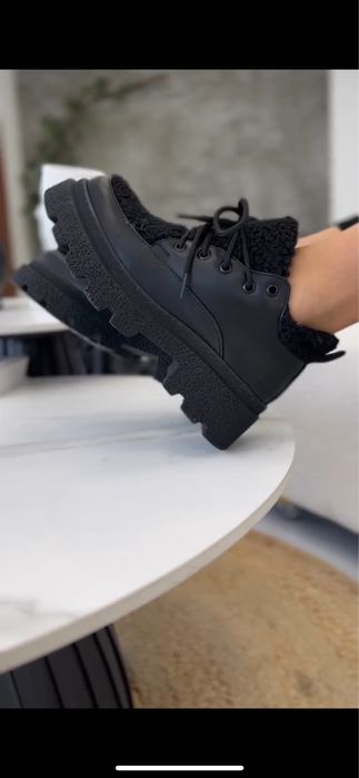 ботинки зимние кожаные 38р