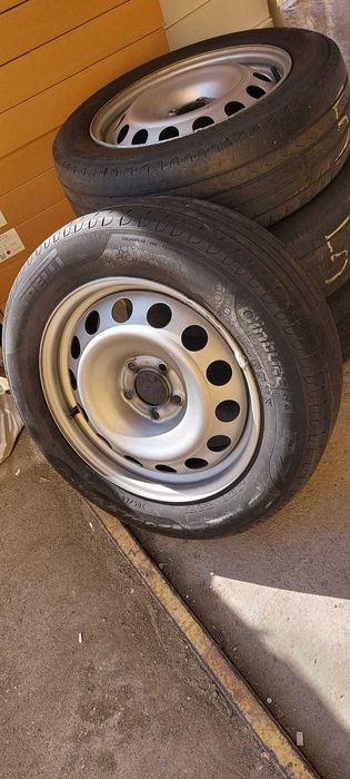 Vand 4 jante de tabla originale PSA 2022 (Opel, Citroen) + capace originale + prezoane