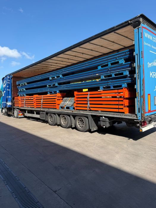 Rafturi metalice industriale depozitare euro paleți