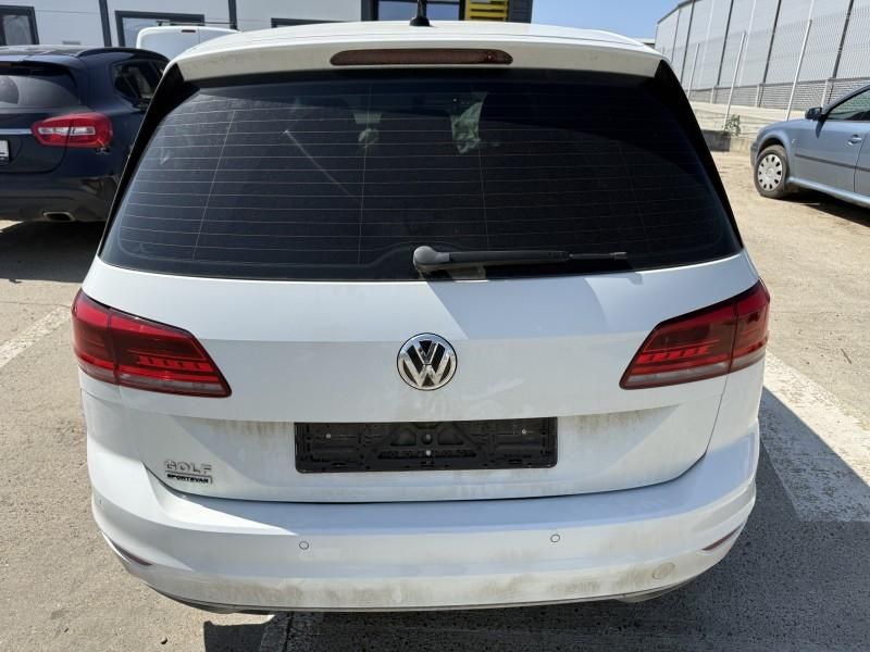 Haion cu luneta Volkswagen Golf 7 Sportsvan Hatchback culoare alb - lc