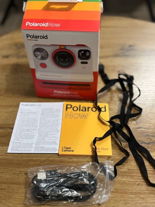 Camera Foto Instant Polaroid Now, I-Type, Rosu