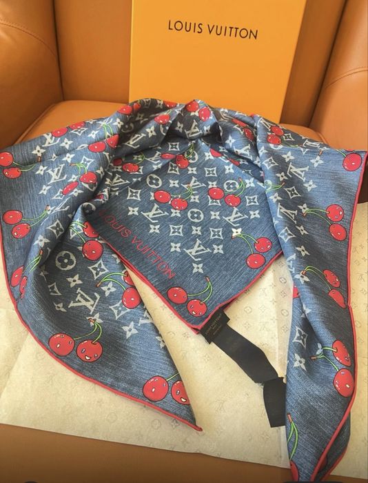 Копринен шал dior chanel loui vuitton