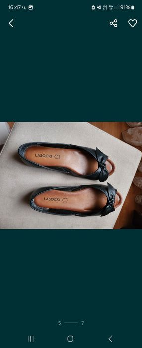Сандали-LASOCKI- 37 номер