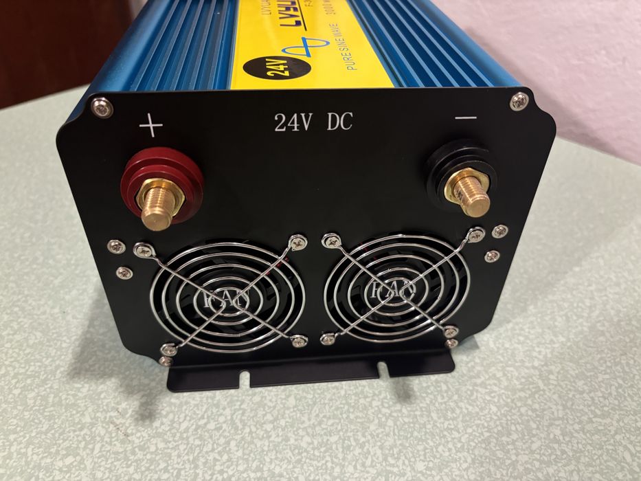 Инвертор преобразовател пълна чиста синусоида 24v -  220v - 6000W