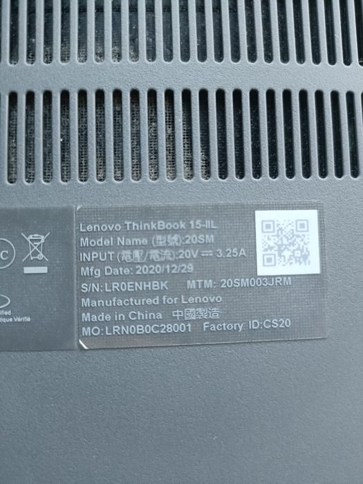 Vând laptop Lenovo thinkpad,că și nou , specificații în poze.