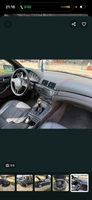 Bmw e46 2.0 diesel 2004