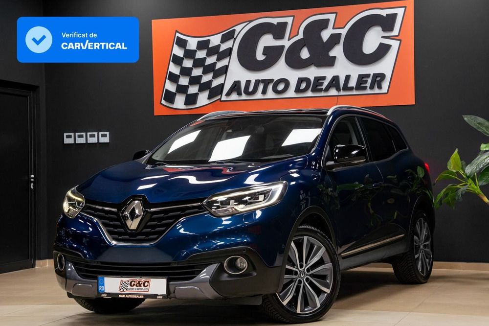 Renault Kadjar 76 000 km/Sonorizare BOSE/Panoramic/Faruri LED/GARANTIE 12 Luni