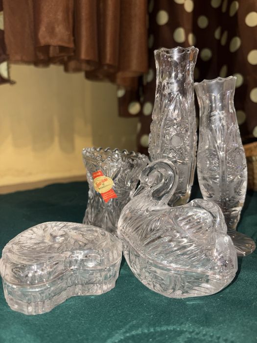 Немски кристал, декоративни съдове