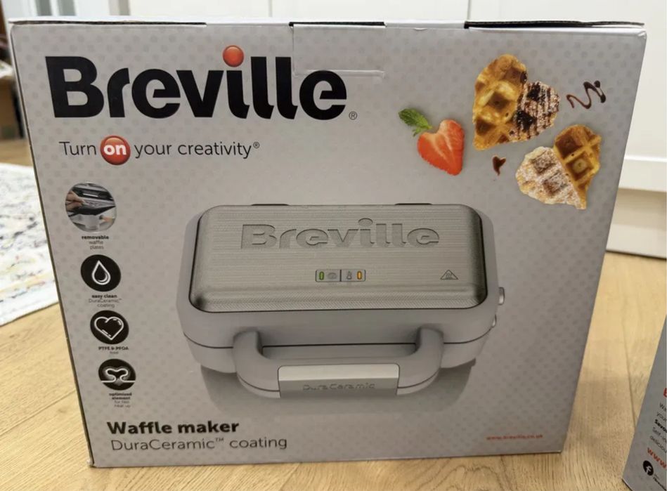 Breville вафельница с керамическим покрытием