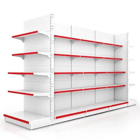 Торговые стеллажи, Supermarketlar uchun metal jihozlar, pirlavka