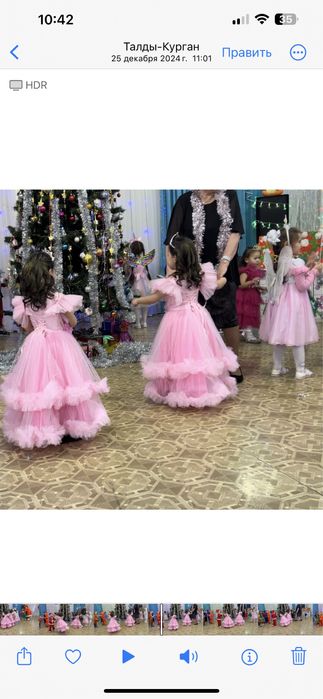 Платье бальное для девочек