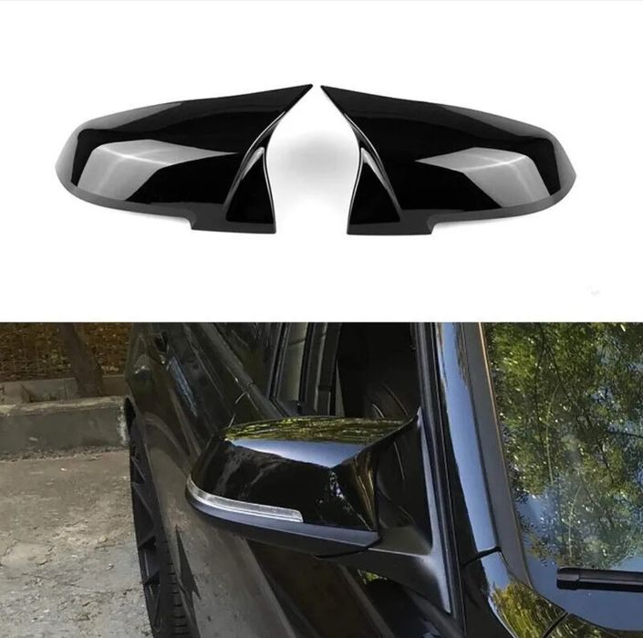 Set capace oglinzi BMW Seria 3 F20 F21 F30 F32 F33 F36 negru