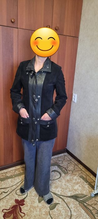 Куртка кожаная женская