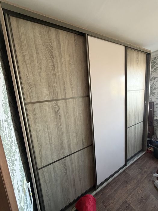 Продам шкаф купэ и кровать