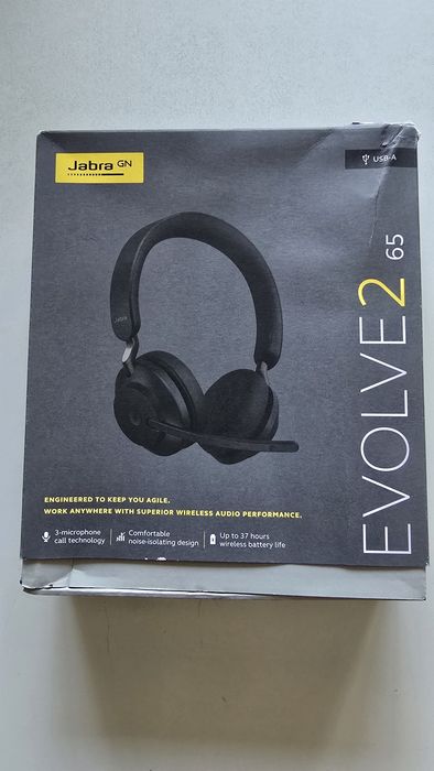 Casti bluetooth Jabra Evolve 2 65 perfect functionale
