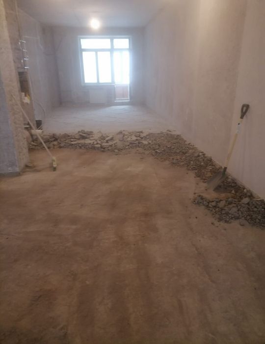 Демонтаж стен, плитки и полов