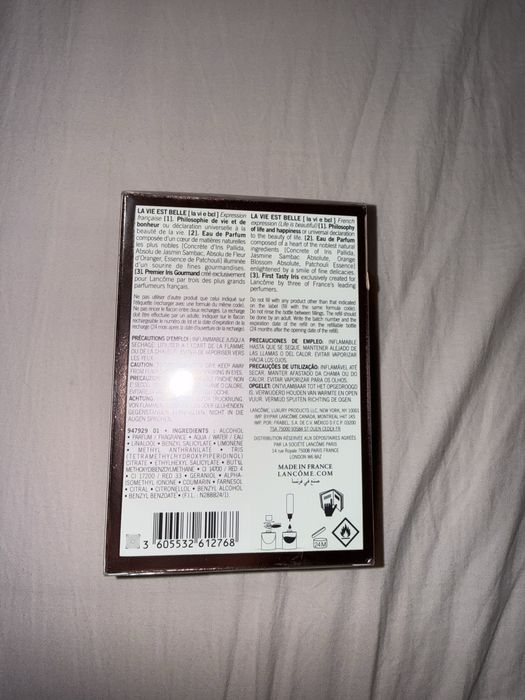 Parfum Lancome La Vie est belle original