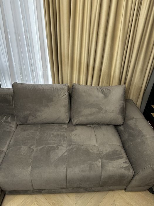 Coltar extensibil gri