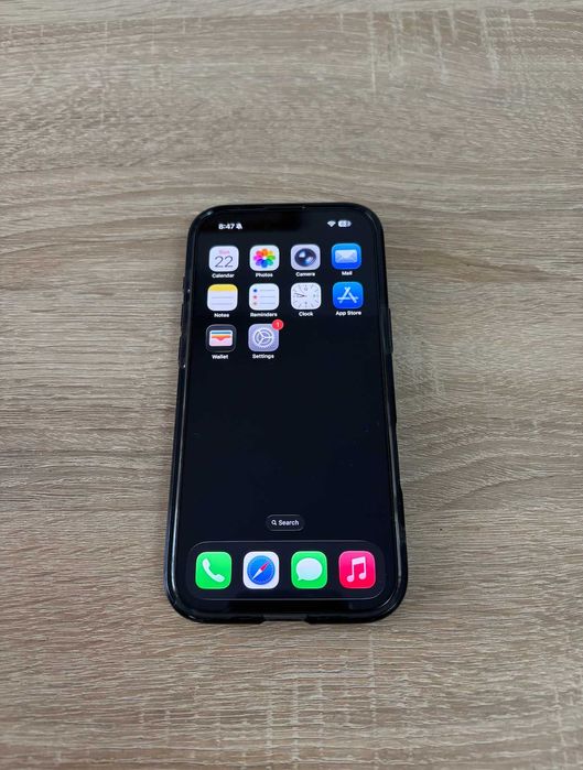 iPhone Air Negru 256GB ca nou cu Fac/Gar 12 lun + husă Spigen