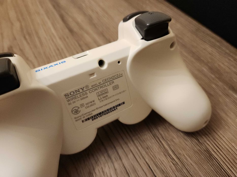 Controller (maneta) Dualshock 3 Ceramic White pt PlayStation 3 (PS3)