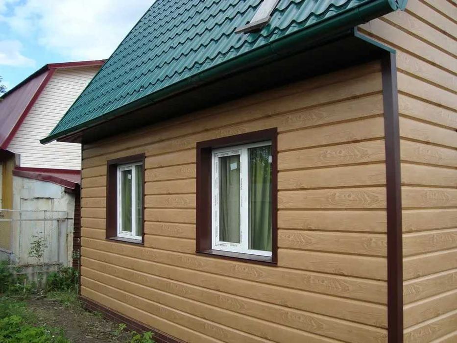 Металлосайдинг под дерево, Сайдинг металлический