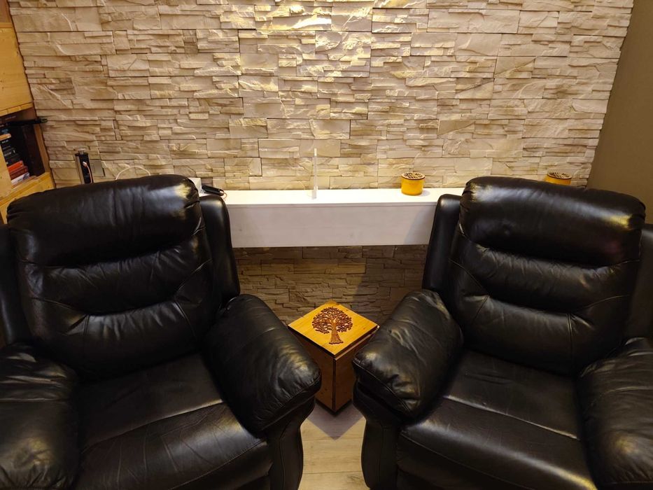 2 Fotolii confortabile piele naturala