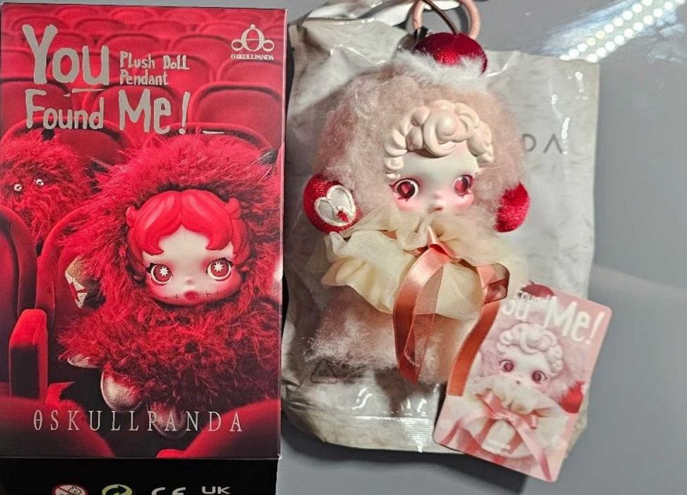 POP MART skullpanda брелочки