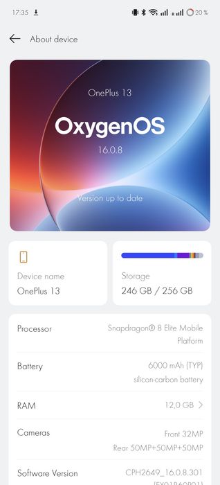 Oneplus 13 256gb