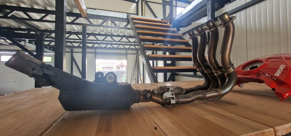 Galerie toba evacuare catalizator GSXR 600 750 an 2011- si 2006 2007