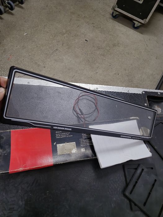 Suport numar auto cu leduri