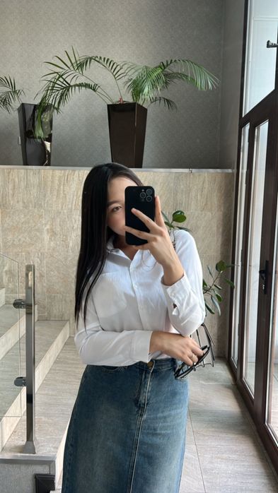 Джинсовая юбка