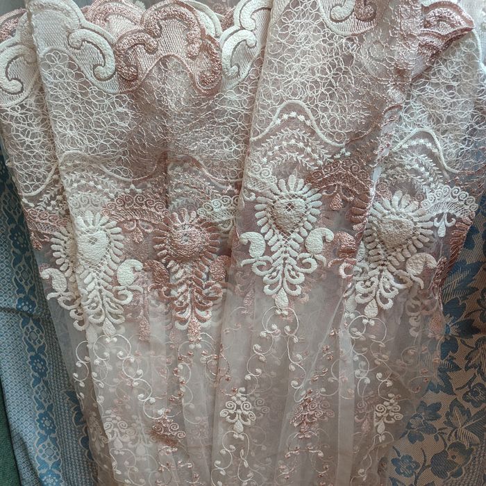 Шторы из органзы и тюль