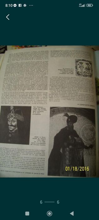 Revista Roumanie 1990 in limba franceza