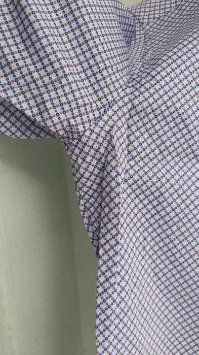 Памучна риза с къс ръкав Andrew's, S размер - като нова