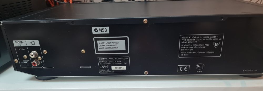 Vand Cd Sony CDP-XE330