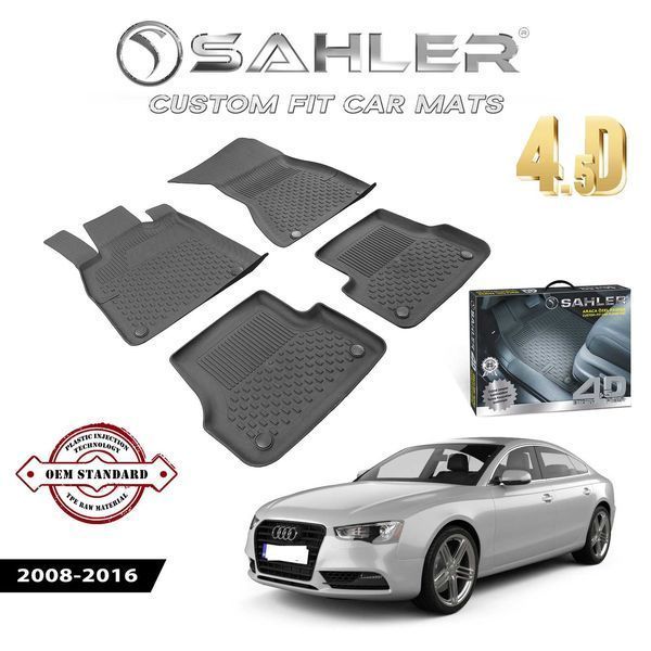 Гумени Стелки Sahler 4.5D за Ауди А5/2008-2016г.Audi A5