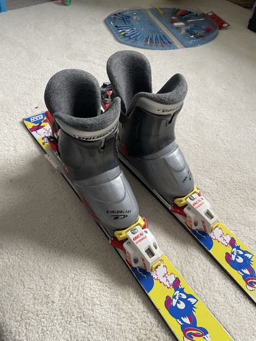 Skiuri copii si clapari 79cm